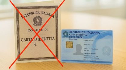 Carta d’identita’ cartacea: scadenza validita’ 03 Agosto 2026