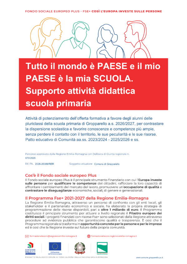 Poster FSE progetto Pluriclasse 2026 (PNG)