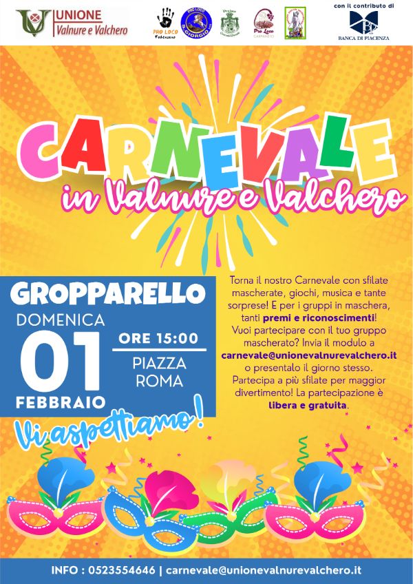 Locandina carnevale 2026